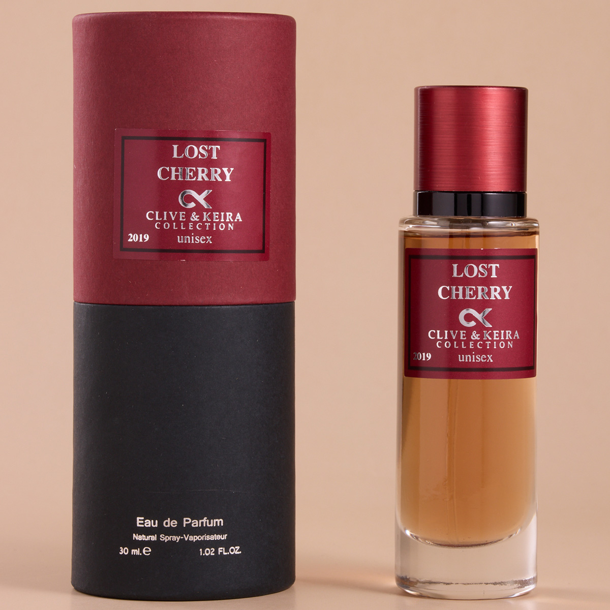 Парфюмерная вода унисекс №2019 Lost Cherry 30мл от Clive&Keira + 4