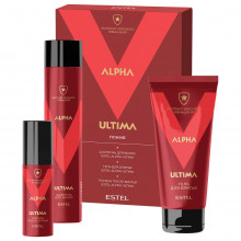 Alpha Ultima Набор (Шампунь 300мл + Гель для бритья 100мл + Лосьон после бритья 100мл)