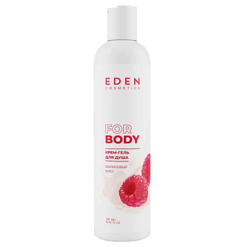 Крем-гель для душа Малиновый мусс 300мл от EDEN + 1