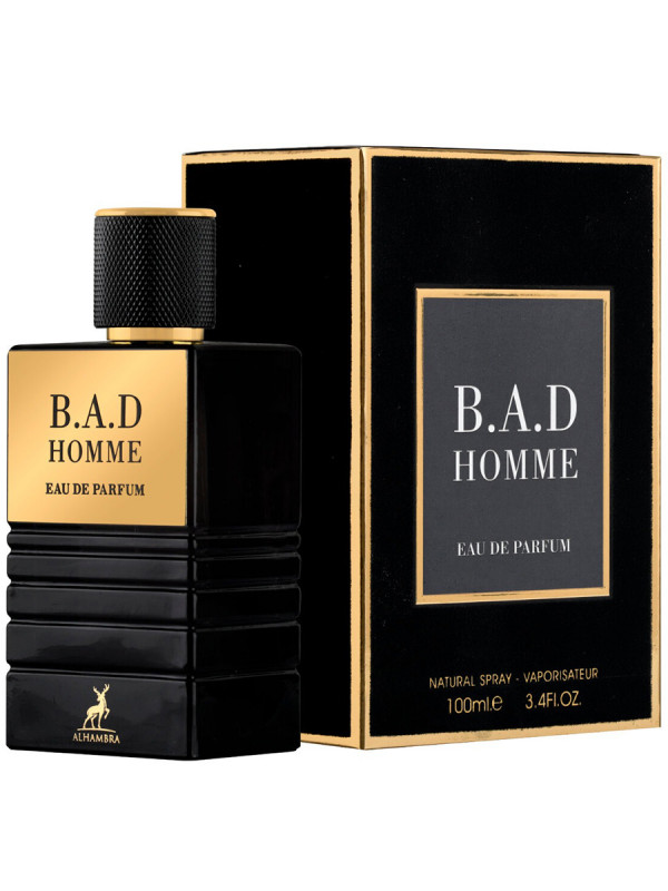 Парфюмерная вода мужская B.A.D.Homme 100мл от Maison Alhambra + 1