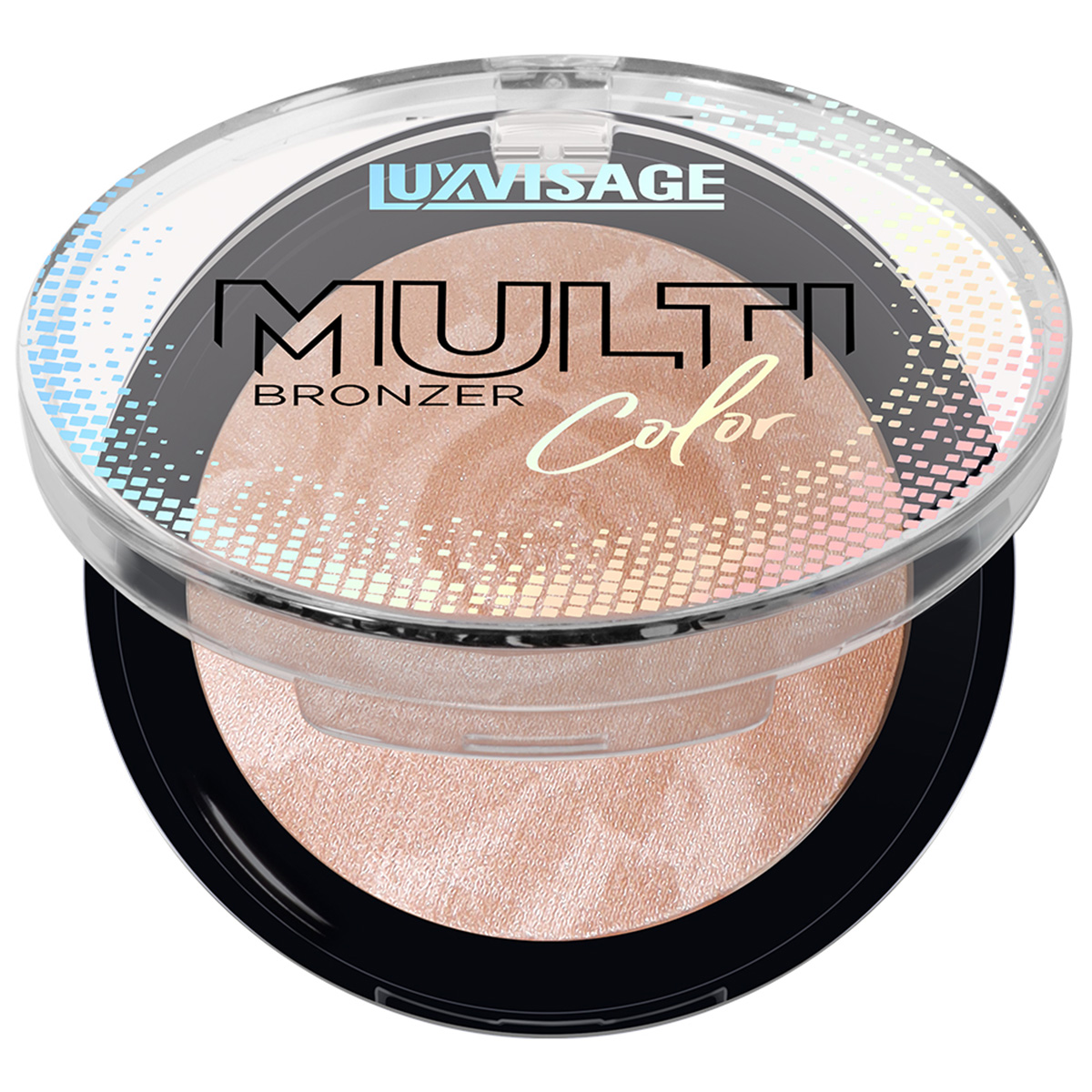 Бронзер многоцветный Multi Color, тон универсальный  от LuxVisage + 9