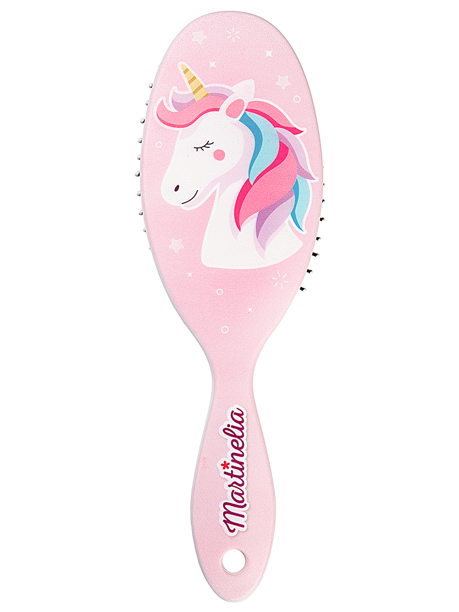 Расческа для волос Unicorn Dream розовая от Martinelia + 2