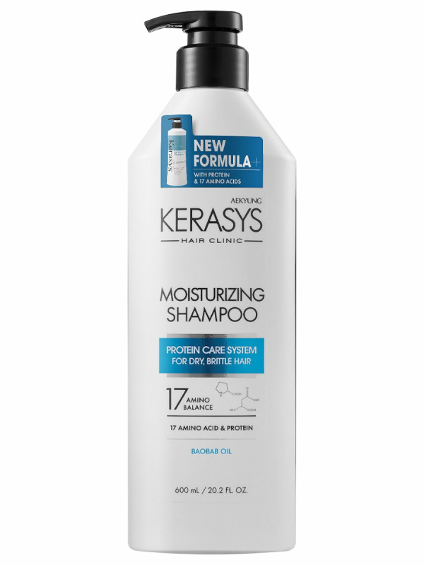 Hair Clinic System Шампунь для волос Увлажняющий 600мл от Kerasys + 1