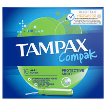 Compak Тампоны с аппликатором Super 16шт 