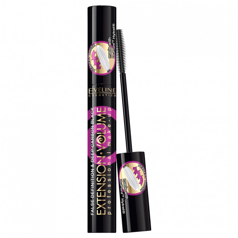 Тушь для ресниц Extension Volume Экстремальный объем  от Eveline Cosmetics + 1