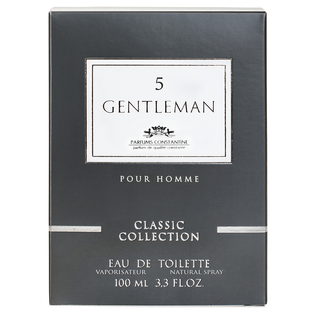 Classic Collection Туалетная вода мужская Gentleman 5 100мл от Parfums Constantine + 3