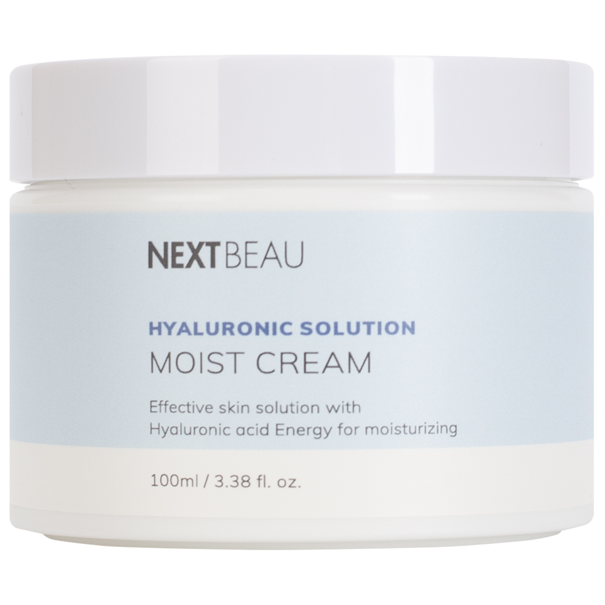Крем увлажняющий с гиалуроновой кислотой Hyaluronic Solution Moist Cream 100мл от Nextbeau + 2