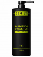 for Men Шампунь-гель для душа 3в1 Shampoo & Shower Gel 1000мл