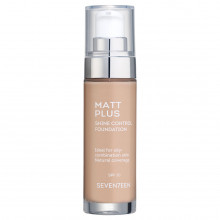 Матирующий тональный крем Matt Plus Shine Control Foundation, тон 04 розово-бежевый