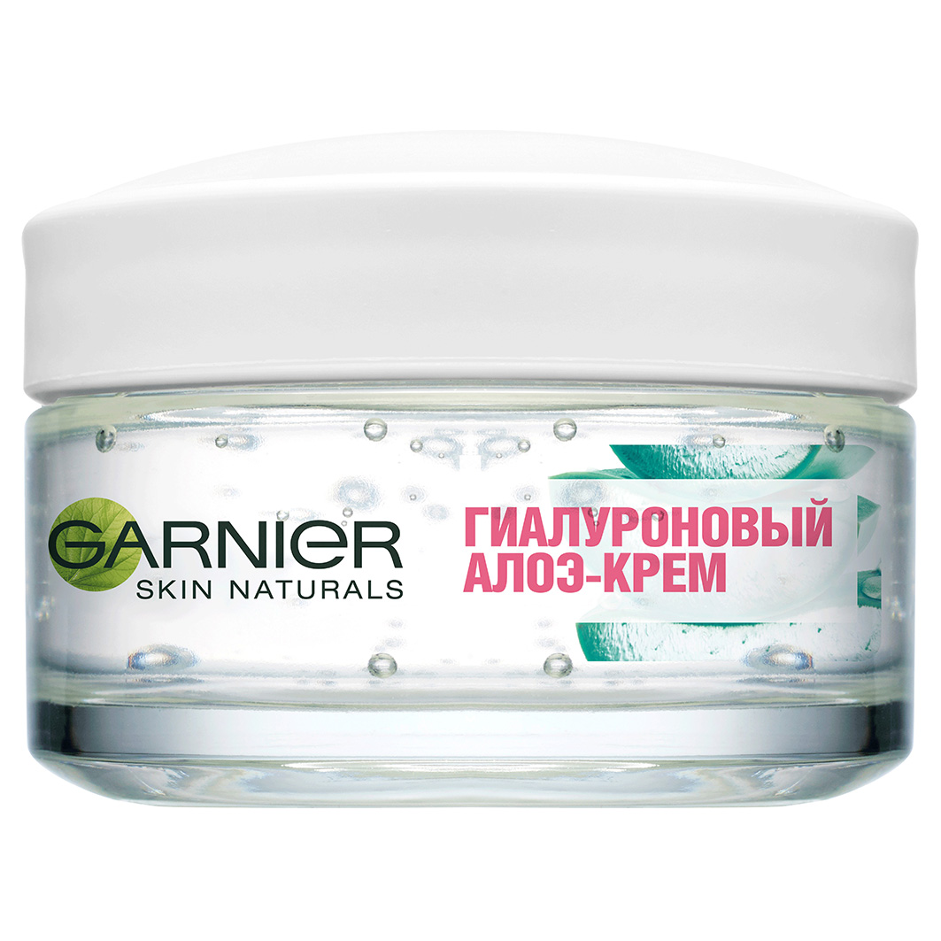 Skin Naturals Гиалуроновый Алоэ-крем для лица 50мл от Garnier + 5