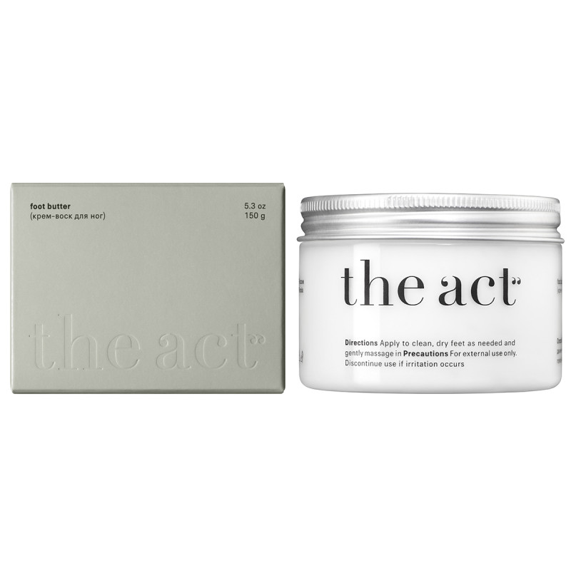Крем-воск для ног Foot Butter 150г от the act + 1