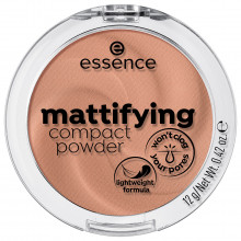 Essence - Пудра матирующая Mattifying Compact Powder, тон 02 soft beige
