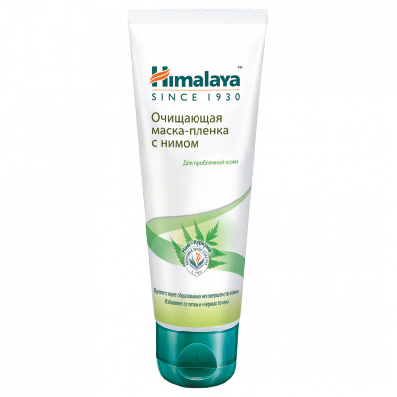 Маска-пленка для лица очищающая с нимом 75мл от Himalaya Since 1930 + 1