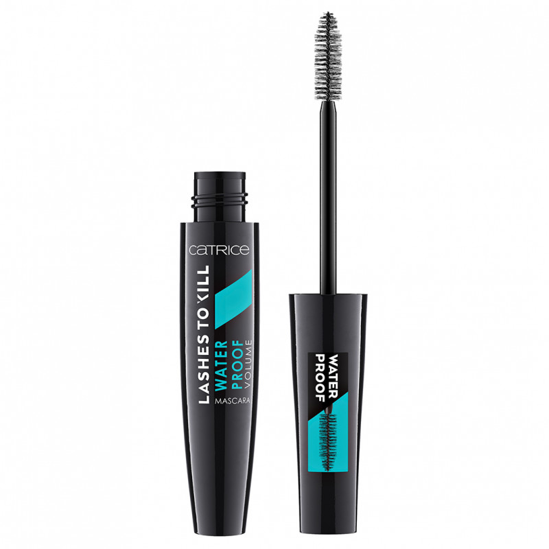 Тушь для ресниц водостойкая Lashes To Kill Waterproof Volume Mascara черная от Catrice + 1