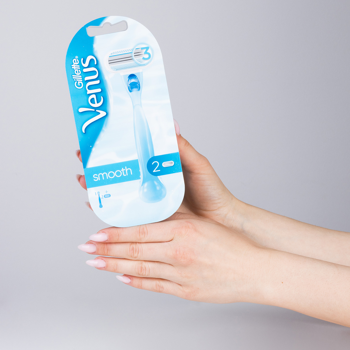 Станок для бритья Venus Smooth + 2 кассеты от Gillette + 3