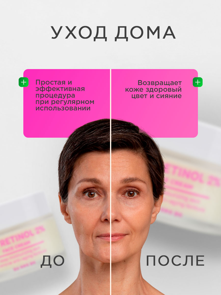 Крем для лица антивозрастной Retinol Liftactiv Retinol Сream 50мл  от NSC + 5