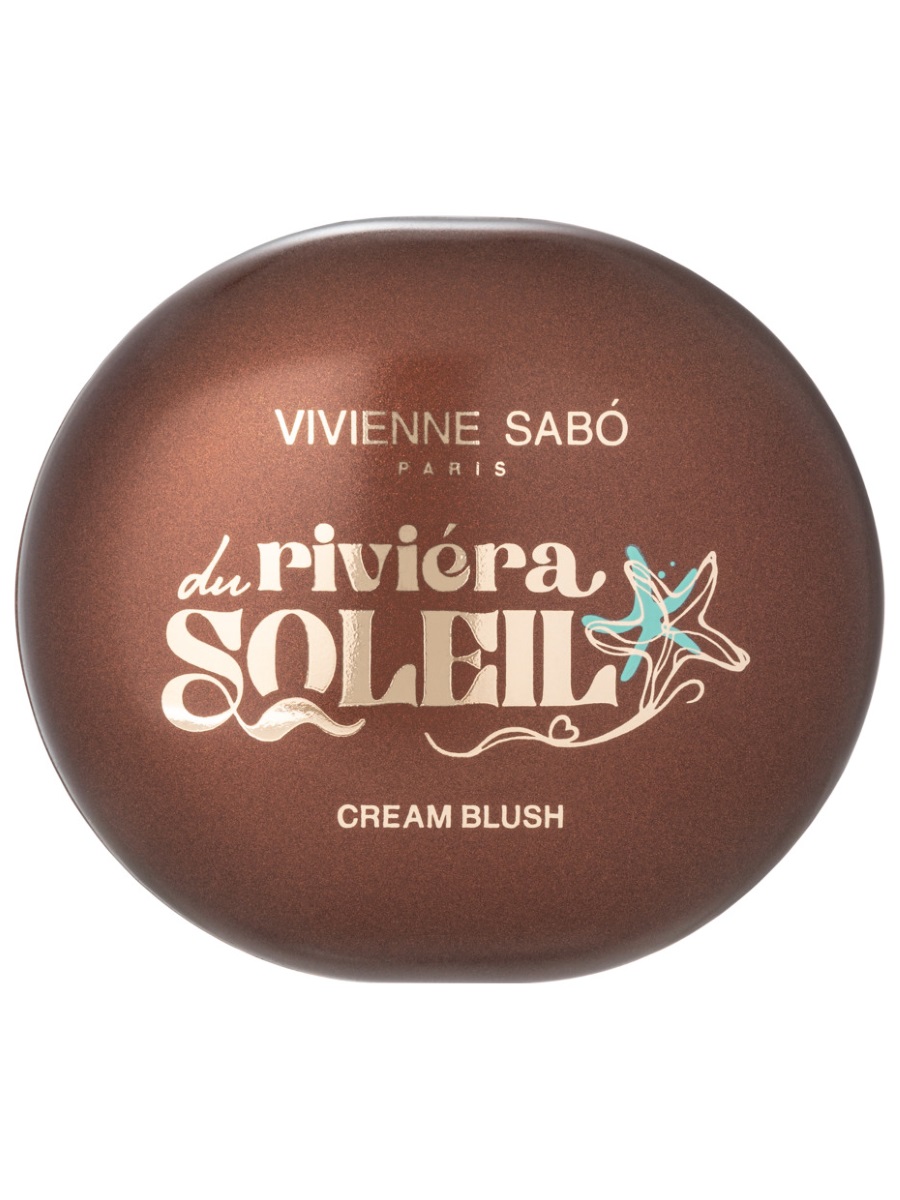 Riviera du Soleil Румяна кремовые, тон 01 теплый терракотовый от Vivienne Sabo + 3