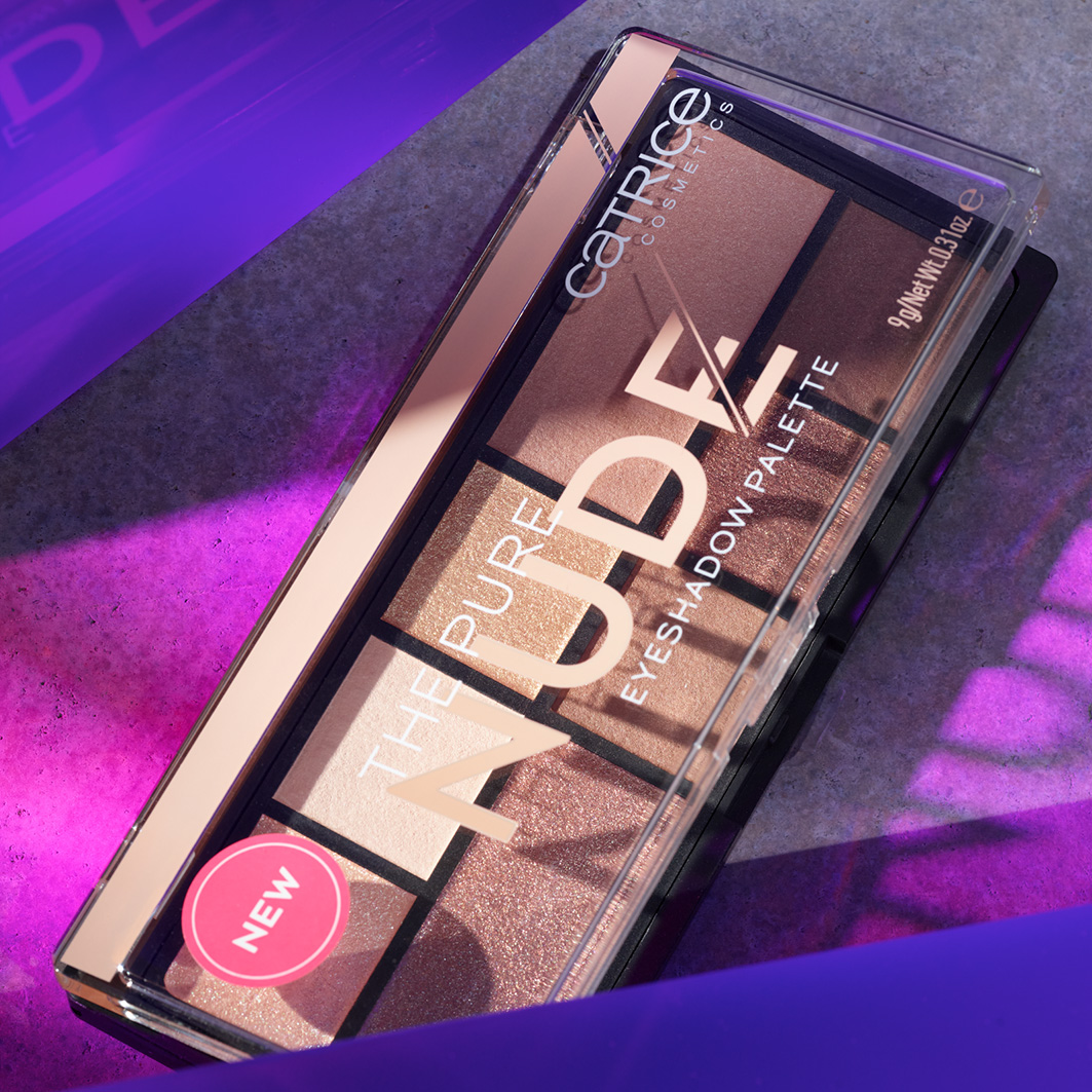 Палетка теней для век The Pure Nude Eyeshadow Palette от Catrice + 4