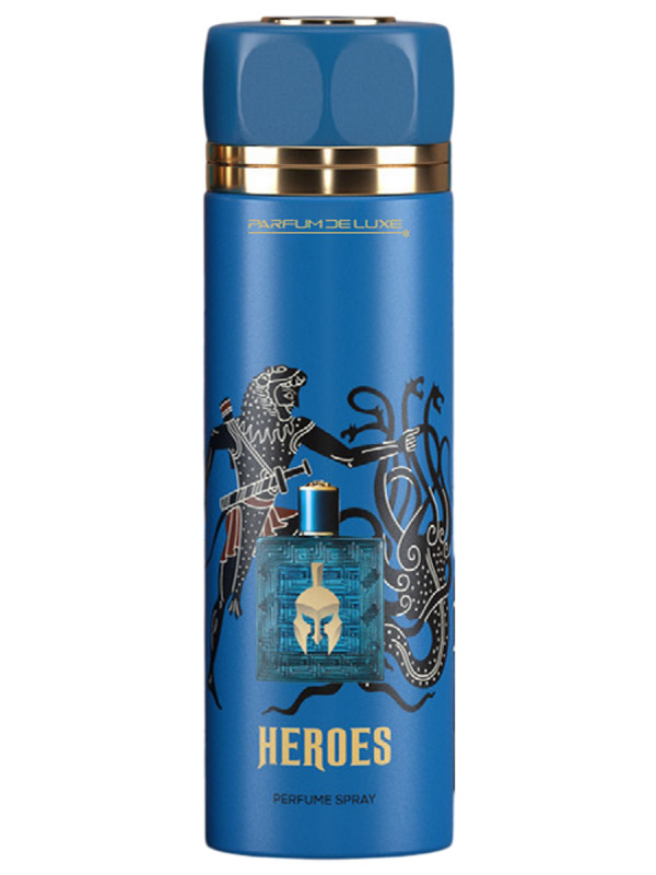 Парфюмированный Дезодорант спрей мужской Heroes 200мл от PARFUM DE LUXE + 1