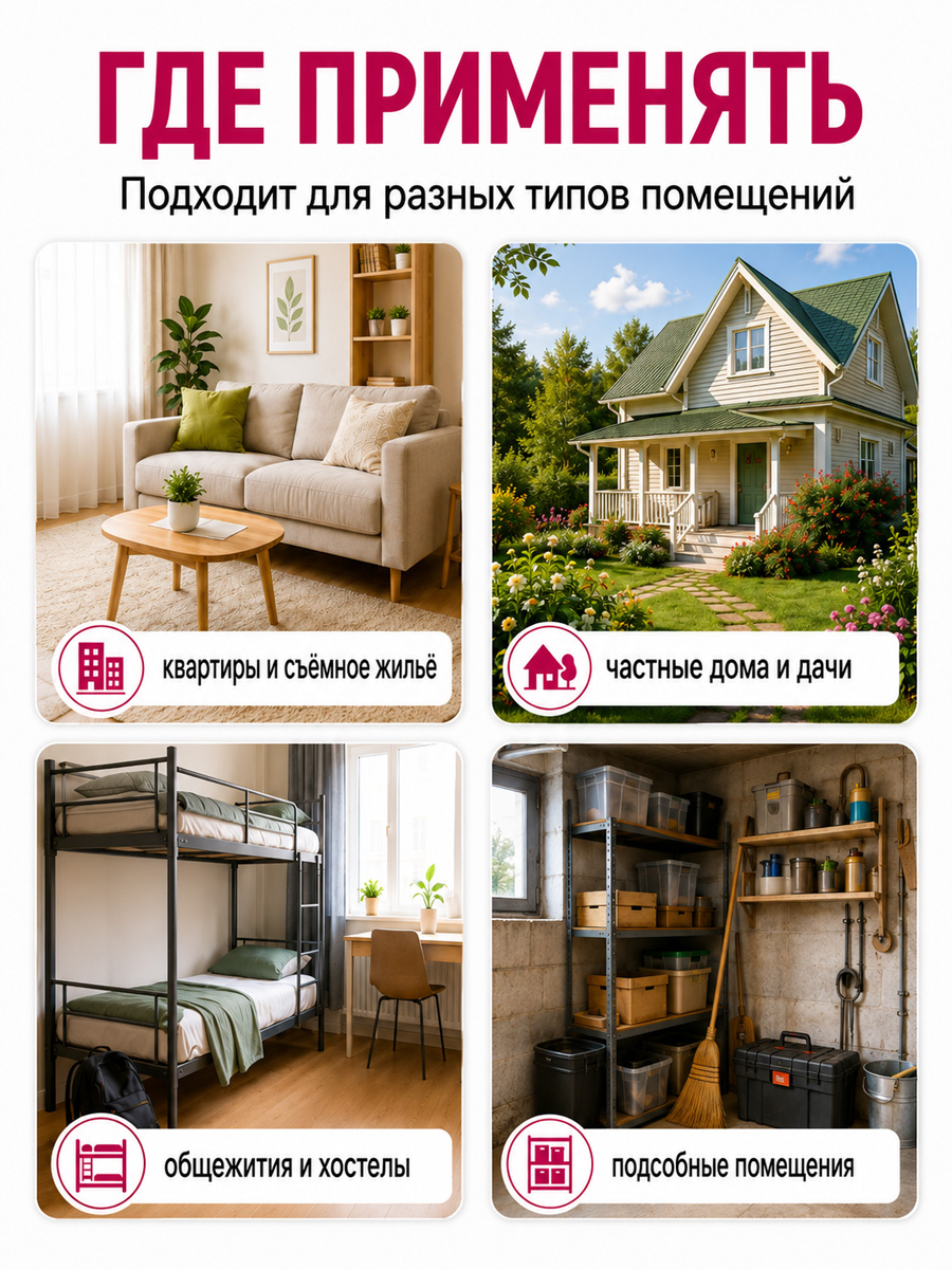 Мелок от тараканов 20г  от Домовой Прошка + 5