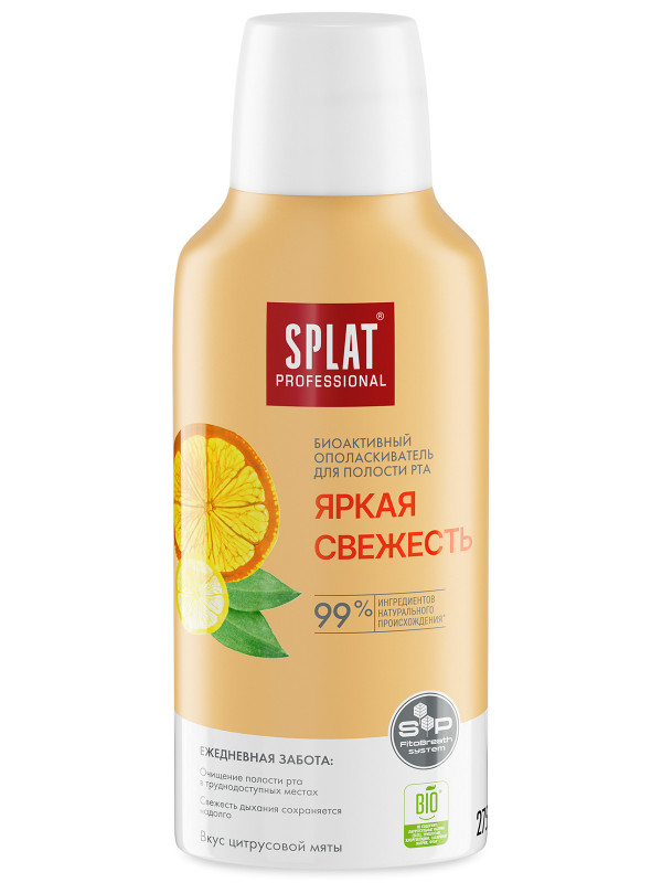 Professional Ополаскиватель для полости рта Яркая свежесть 275мл от Splat + 1