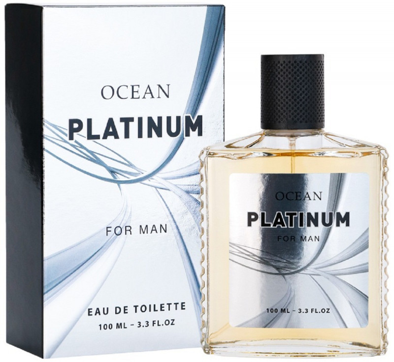 Туалетная вода мужская Ocean Platinum 100мл от Red Label + 1