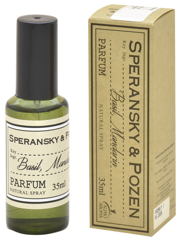 Духи Speransky&Pozen Basil, Mandarin 35мл от ALTRO AROMA + 1