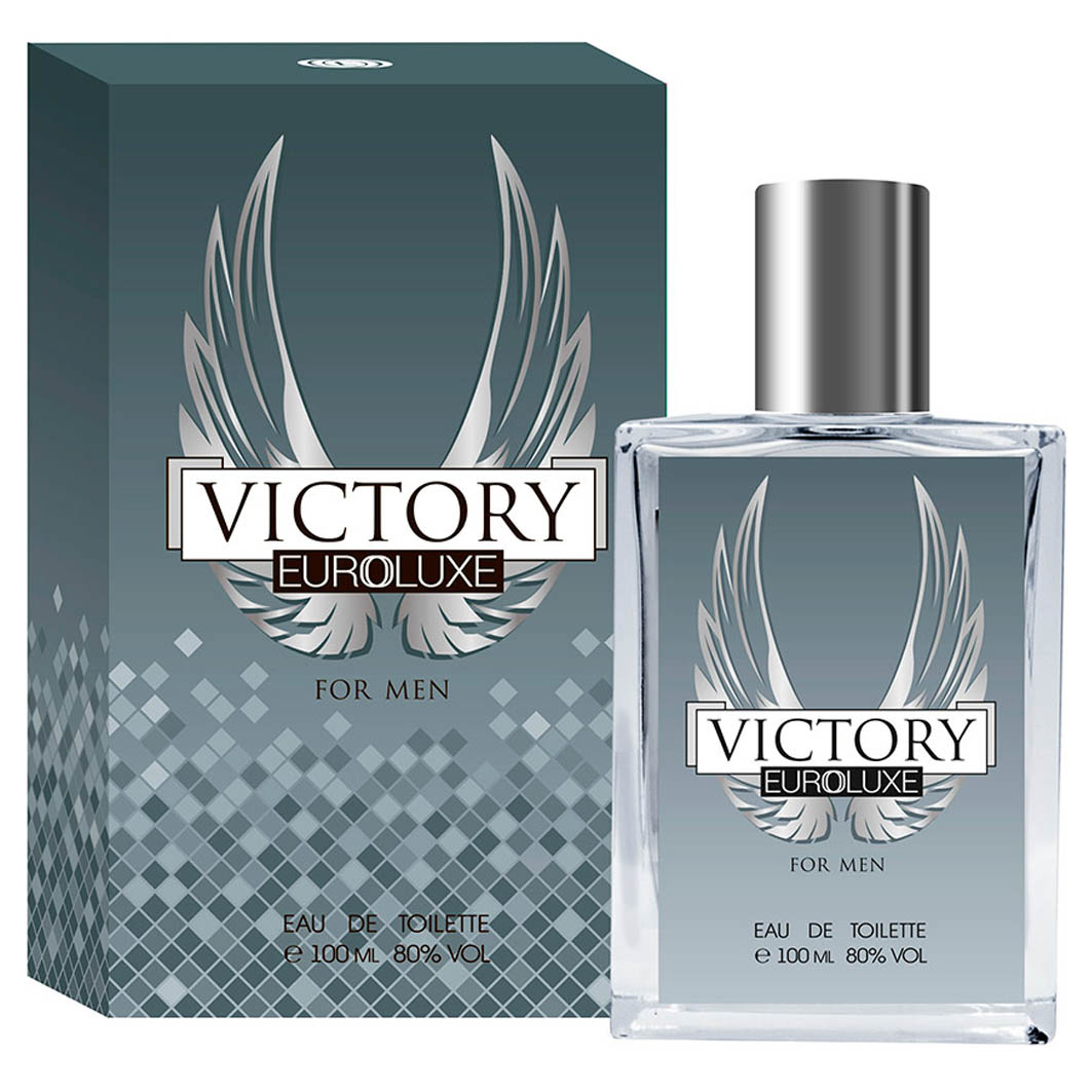 Туалетная вода мужская Victory 100мл от Euroluxe + 2