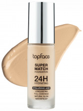 Тональный крем 24ч Super Match 24H Foundation, тон 003 True Beige