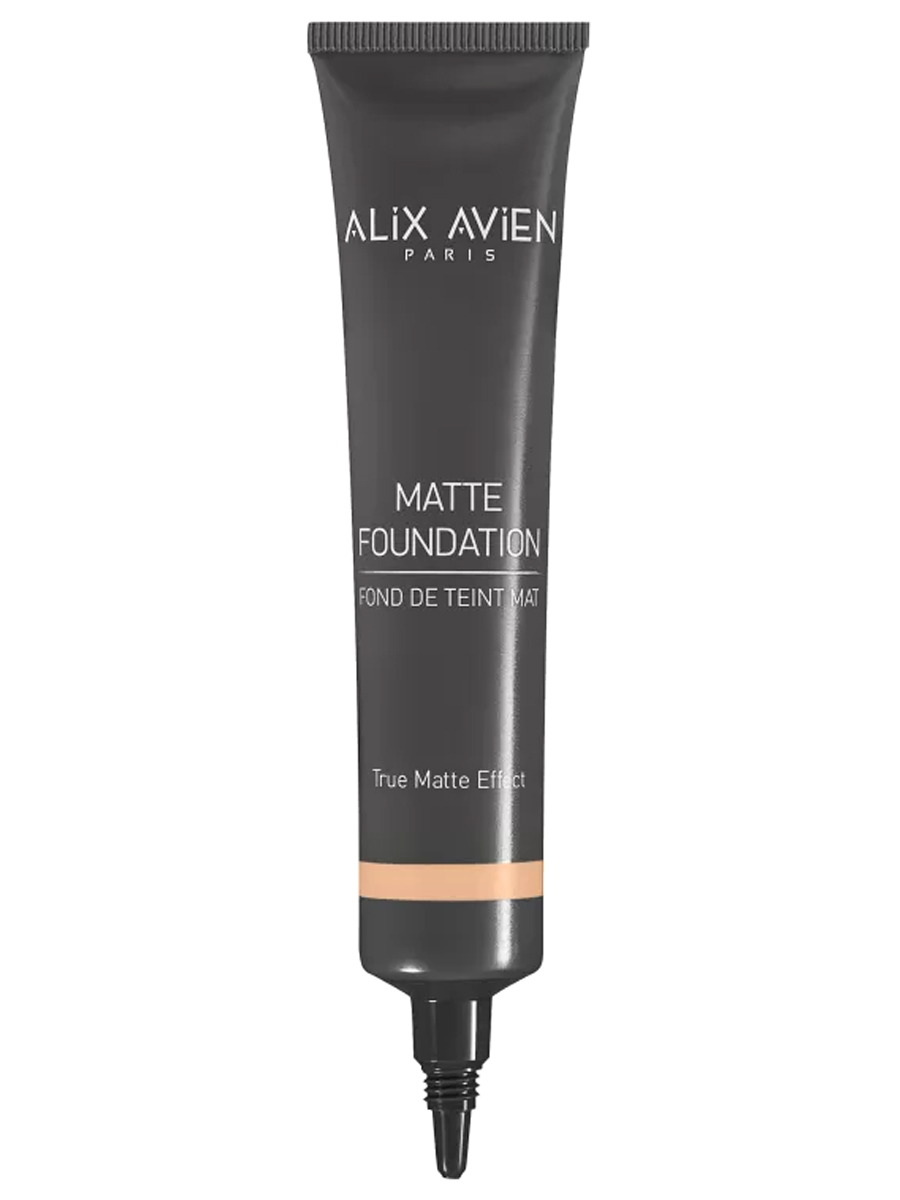 Матирующий Тональный крем Matte Foundation, тон 40 soft peach от Alix Avien Paris + 2