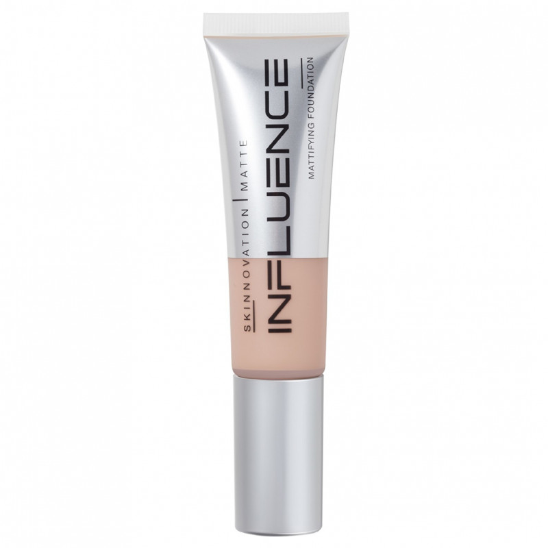 Тональная основа матирующая Skinnovation Matte, тон 04 темно-бежевый от Influence Beauty + 1