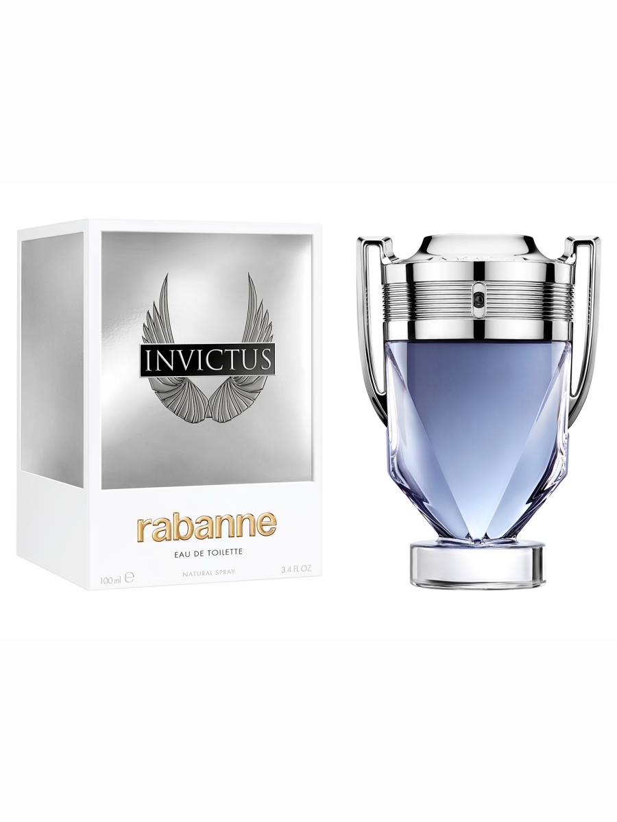 Invictus Туалетная вода мужская 100мл от rabanne + 2