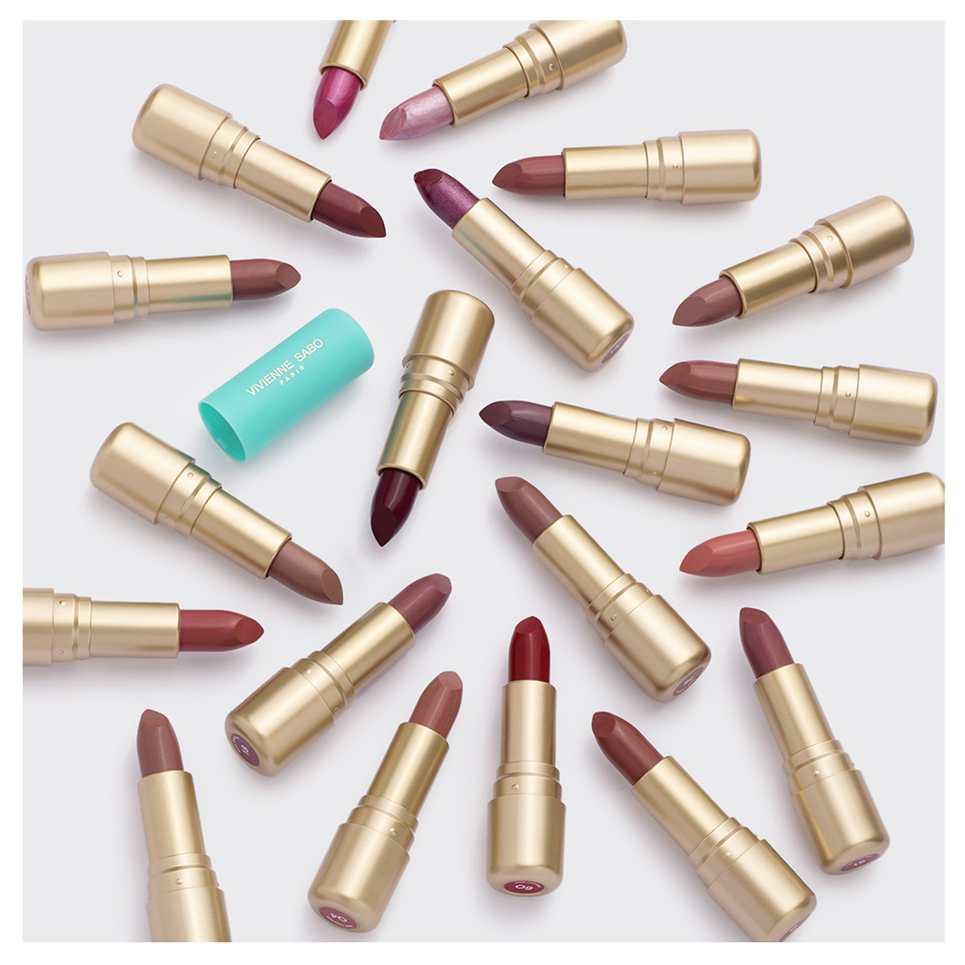 Помада для губ Nude Createur, тон 10 сливовый нюд от Vivienne Sabo + 6
