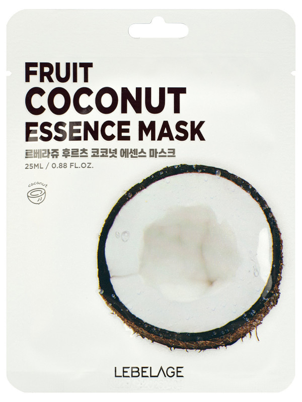 Essence Тканевая маска с экстрактом кокоса 25мл от Lebelage + 1