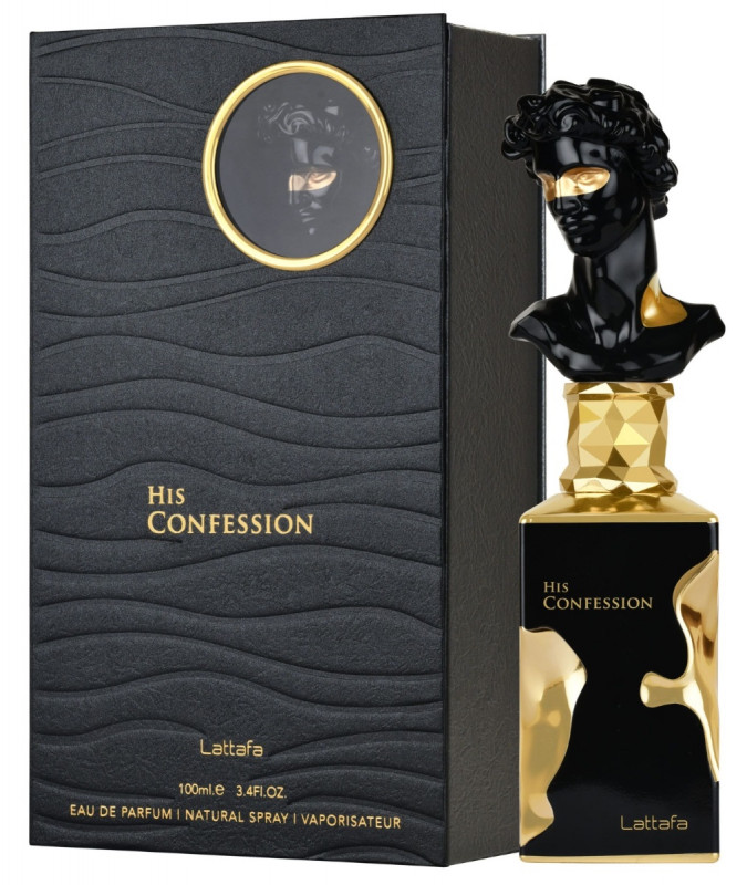 Парфюмерная вода мужская His Confession 100мл от Lattafa + 1