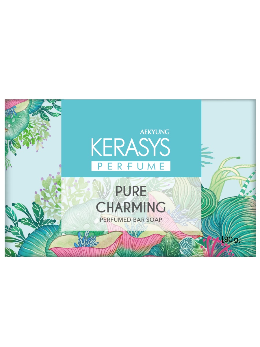 Мыло косметическое Шарм 90г от Kerasys + 2