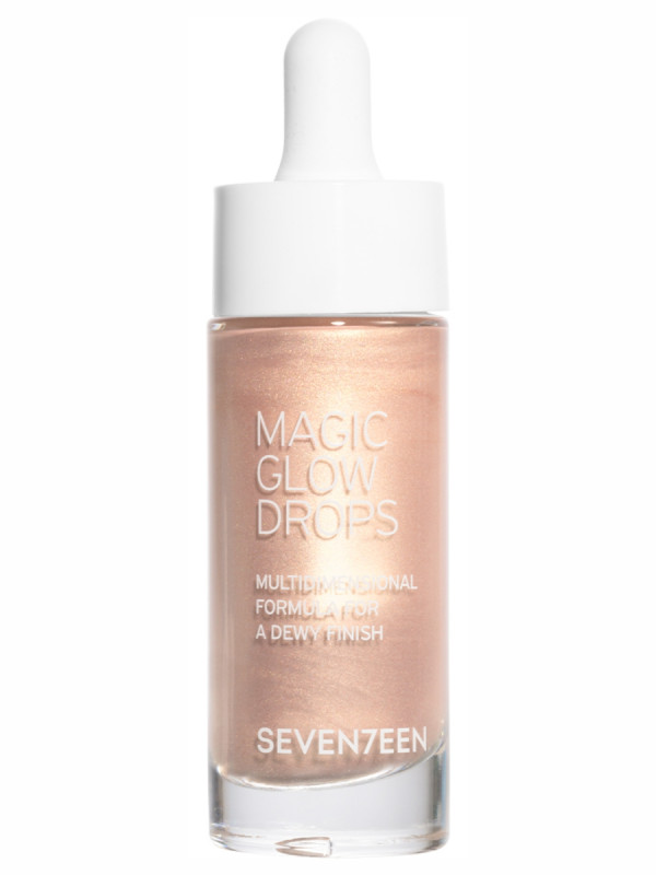 Жидкий Хайлайтер Magic Glow Drops, тон 02 сияющий золотой от Seventeen + 1