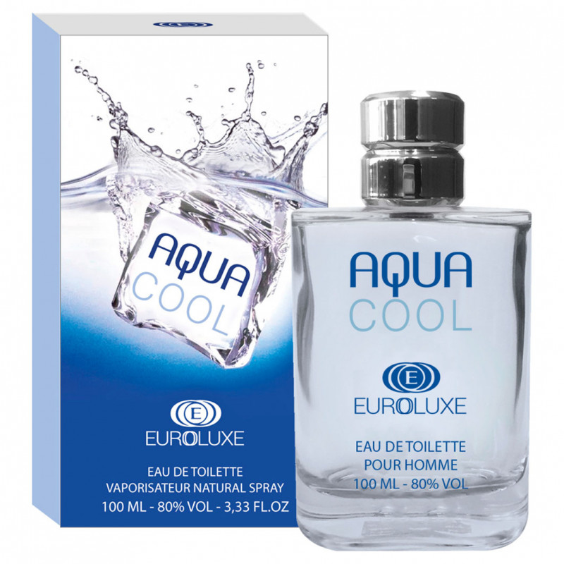 Туалетная вода мужская Aqua Cool 100мл от Euroluxe + 1
