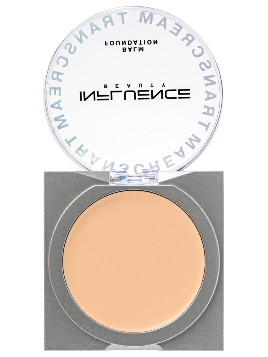 Тональный бальзам Transcream, тон 02 medium light / бежевый от Influence Beauty + 4