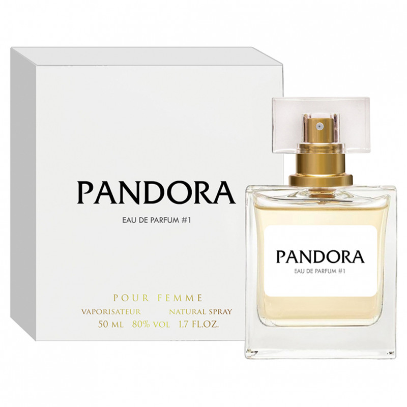 Парфюмерная вода женская №1 50мл от Pandora + 1