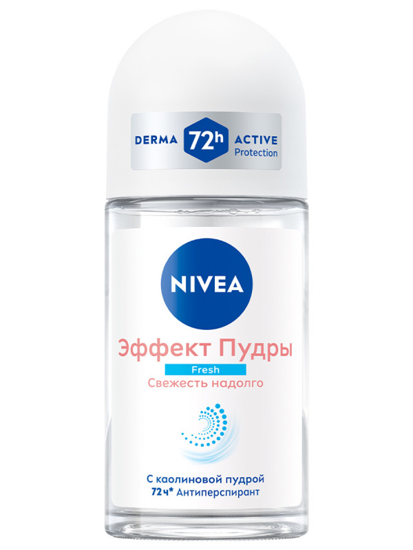 Дезодорант антиперспирант роликовый Эффект пудры Fresh женский 50мл  от Nivea + 1