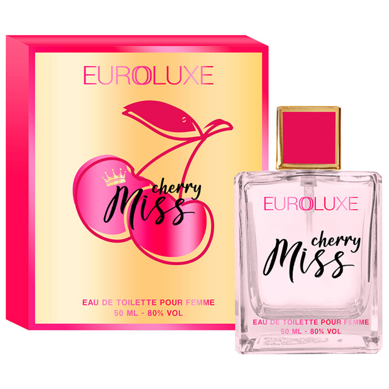 Туалетная вода женская Miss Cherry 50мл от Euroluxe + 1