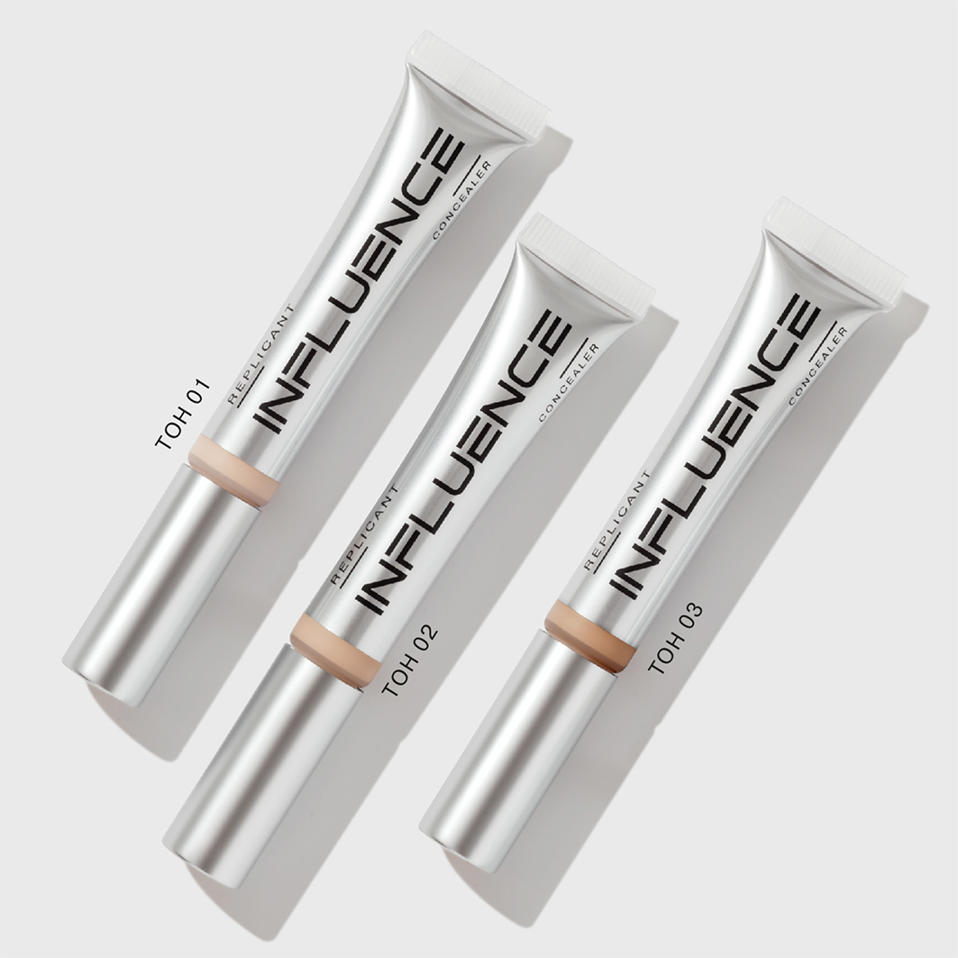 Консилер стойкий Replicant, тон 02 бежевый от Influence Beauty + 9